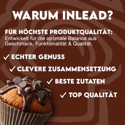 Inlead Choc Drops 150 g Dark Chocolate