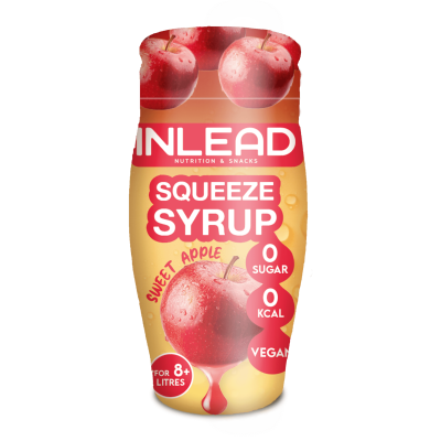 Inlead Squeeze Syrup 65ml Sweet Apple