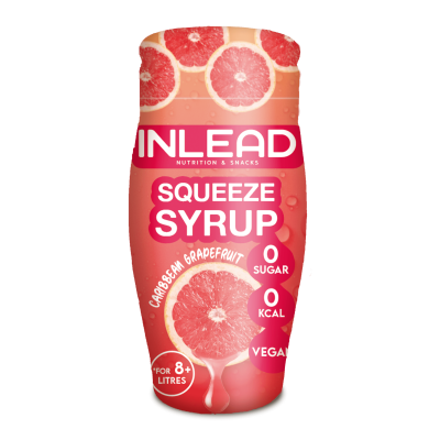 Inlead Squeeze Syrup 65ml Caribbean Grapefruit