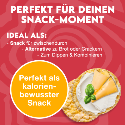 Inlead Corn Cakes 120g Cheddar Flavor