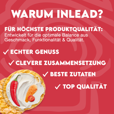 Inlead Corn Cakes 120g Cheddar Flavor