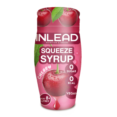Inlead Squeeze Syrup 65ml Cherry