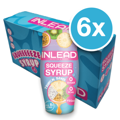 Inlead Squeeze Syrup - [6 + 8 er Display]