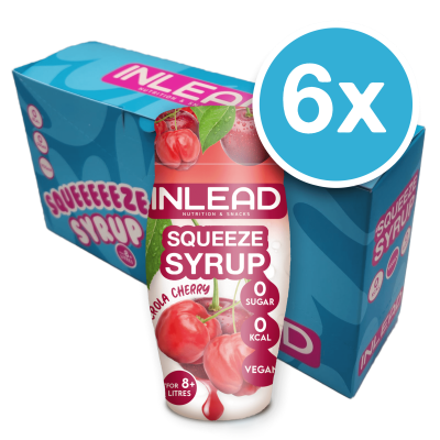 Inlead Squeeze Syrup - [6 + 8 er Display]